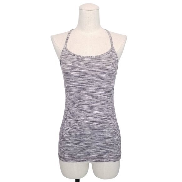 Lululemon Power Y Tank Top Magnum Space Dye Sz 6 - Picture 1 of 7